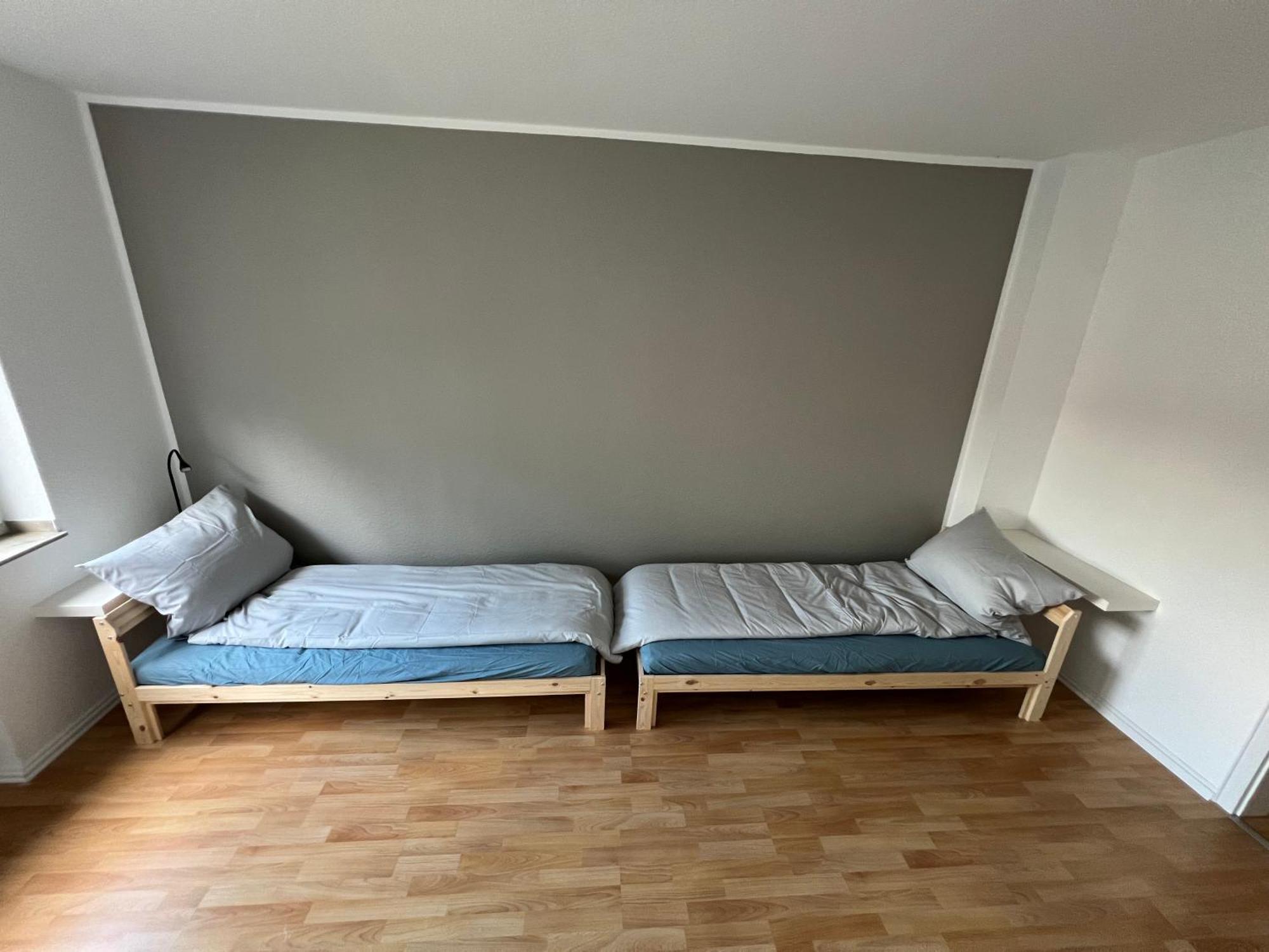 Emas4 Wohnung Mit 2 Einzelbetten, Kueche Крефельд Экстерьер фото
