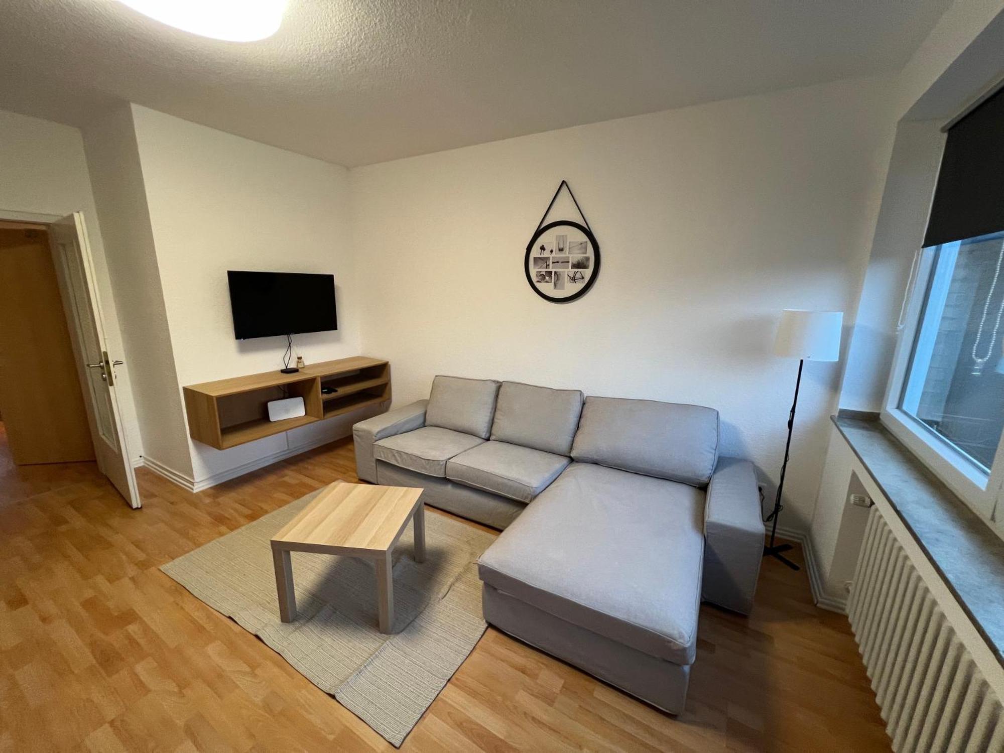 Emas4 Wohnung Mit 2 Einzelbetten, Kueche Крефельд Экстерьер фото